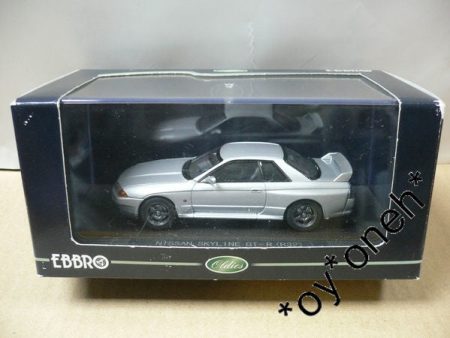 EBBRO 1 43 NISSAN SKYLINE GT-R R32 SILVER (43761) (PIU103) Online Hot Sale