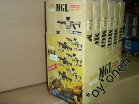 1 6  ZYTOYS MGL 140 105 TOY SHORT GUN SET SELECTION 1 FOR FIGURE  8020 軍人公仔用 現代槍械 武器 一套六枝 黑色沙色 (PIU750SA) Hot on Sale