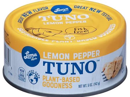 Loma Linda Tuno Lemon Pepper Plant-Based Tuna - 5 oz. Supply