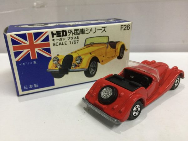 VINTAGE TOMICA F26 MORGAN PLUS 8 MADE IN JAPAN RARE (PIU20) Cheap