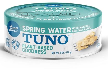 Loma Linda Tuno in Spring Water Plant-Based Tuna with Natural Sea Salt- 5 oz. Hot on Sale