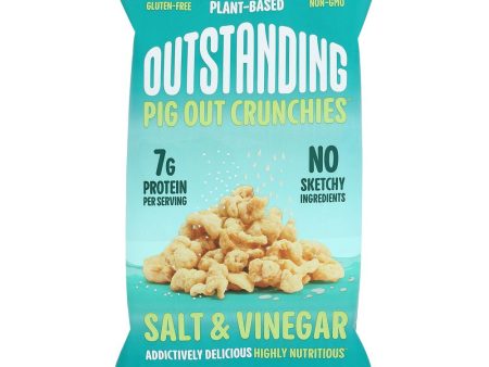 Outstanding Foods  Pigout Crunchies Salt & Vinegar - 3.5 oz Fashion