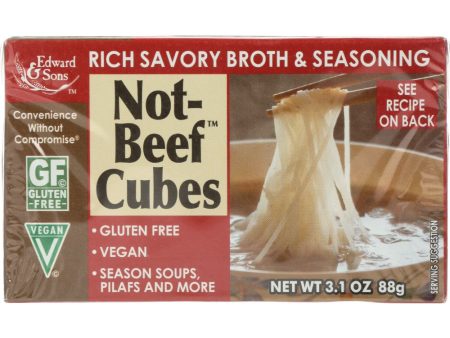 Edward & Sons Not-Beef Bouillon Cubes - 3.1 oz on Sale