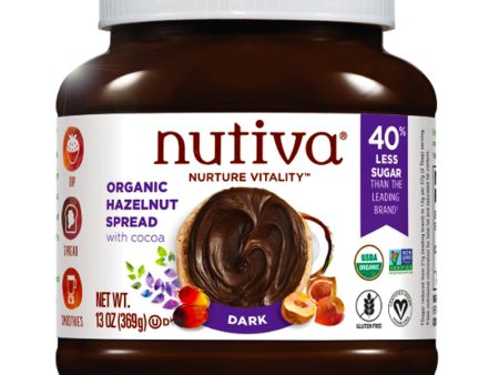 Nutivia Organic Hazelnut Spread with Cocoa Dark - 13 oz. Sale