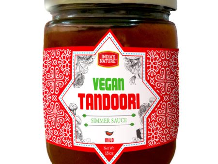 India s Nature Mild Vegan Tandoori Simmer Sauce - 18 oz. Online now