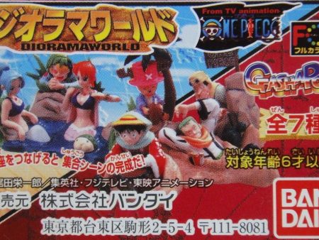 BANDAI 海賊王 ONE PIECE DIORMA WORLD GASHAPOM 全7種 扭蛋 (BUY-112853) b31600150 Hot on Sale