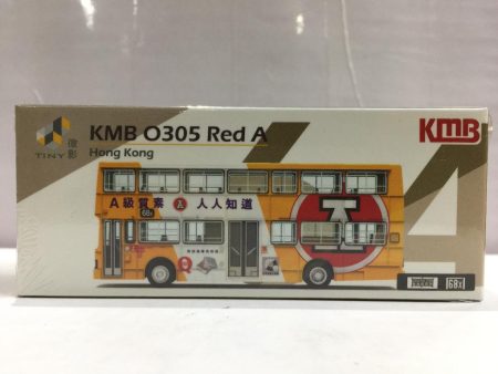 TOYEAST TINY CITY 64 DIE-CAST MODEL CAR KMB O305 RED A 68X KMB2020081 00132 (C1120-21) Sale