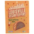 Louisville Jerky Vegan Toppins  Taco Fiesta Bits - 3 oz Fashion