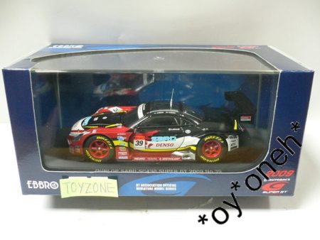 EBBRO 1 43 TOYOTA LEXUS DUNLOP SARD SC430 SUPER GT 500 #39 BLACK RED (44184) (BUY) Online Sale