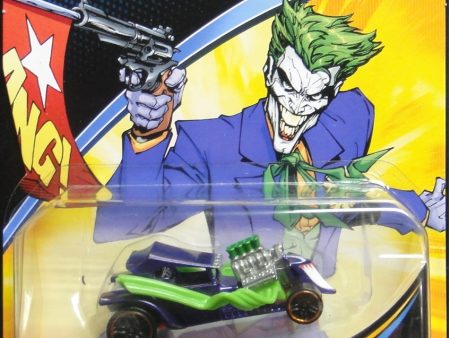 美泰 風火輪 蝙蝠俠 小丑 MATTEL HOT WHEELS DC COMICS BATMAN THE JOKER 28771 (PIU KW269A-18) Online now