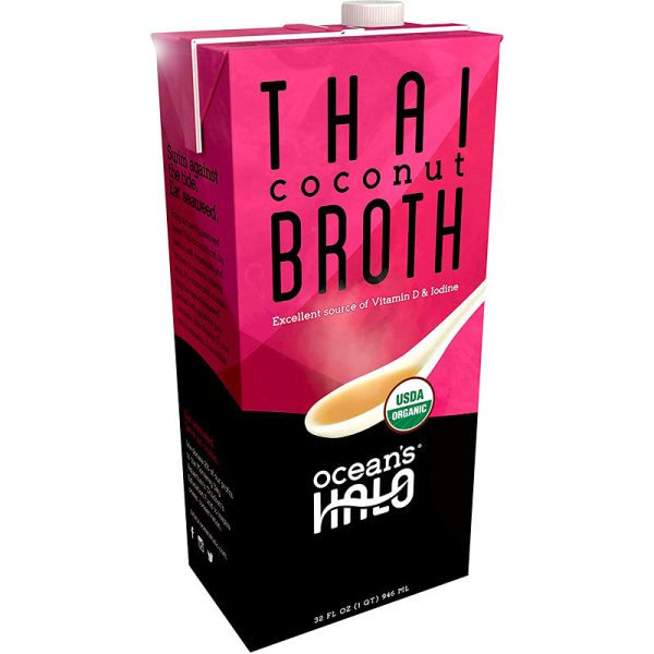 Ocean s Halo Thai Coconut Broth - 32 Fl oz. Discount