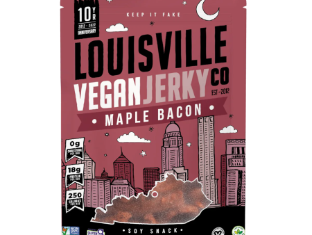 Louisville Vegan Jerky Co Paulette s Maple Bacon - 3 oz. Online now