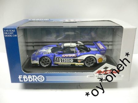 EBBRO 1 43 HONDA RAYBRIG NSX 2004 SUZUKA 1000Km BLUE #100 (43631) (PIU105) Online Sale