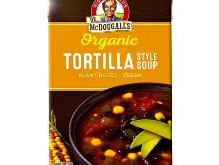 Dr. McDougall s Organic Tortilla Style Soup - 18 oz. Fashion