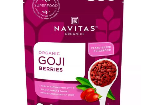 Navitas Organics Vegan Organic Goji Berries - 4 oz. For Sale