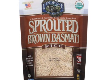 Lundberg Organic Sprouted Brown Basmati Rice - 16 oz For Discount