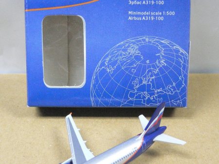 AEROFLOT 1 500 RUSSIAN AIRLINES AIRBUS A319-100 VP-BWA (509091) (PA0) Hot on Sale