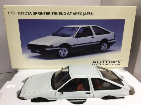 AUTOART 1 18 TOYOTA SPRINTER TRUENO GT APEX AE86 WHITE (78791) (PIU) Fashion