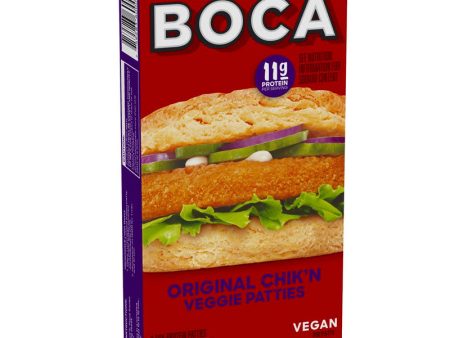 The Original Boca Vegan Original Chik n Veggie Patties - 4 ct. Discount