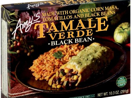 Amy s Frozen Tamale Verde Black Bean - 9 oz. Cheap