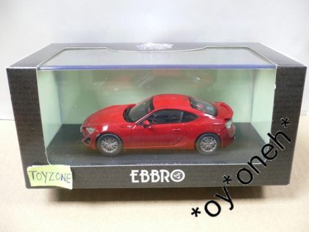 EBBRO 1 43 TOYOTA 86 RED (44777) (PIU160) on Sale