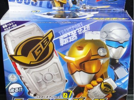 萬代 特命戰隊GO BUSTERS 隨身裝備系列第七彈 發聲 比特 及 史達克 專用 金銀戰士通訊器 BANDAI TOKUMEI SENTEI GO-BUSTERS BUSTER GEAR SERIES 07 TRANSPOD FOR BEET BUSTER & STAG BUSTER WITH SOUND 75751 (EPC-140-102) Hot on Sale