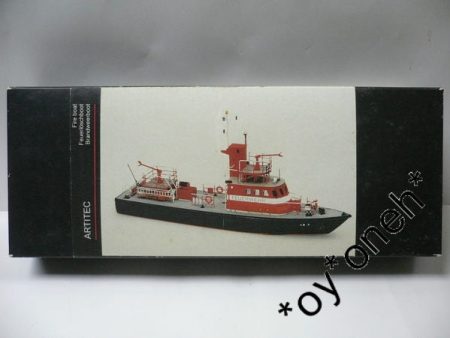 ARTITEC HO 1 87 FEUERWEHR FIRE BOAT MODEL KIT 50.109 (BUY) on Sale