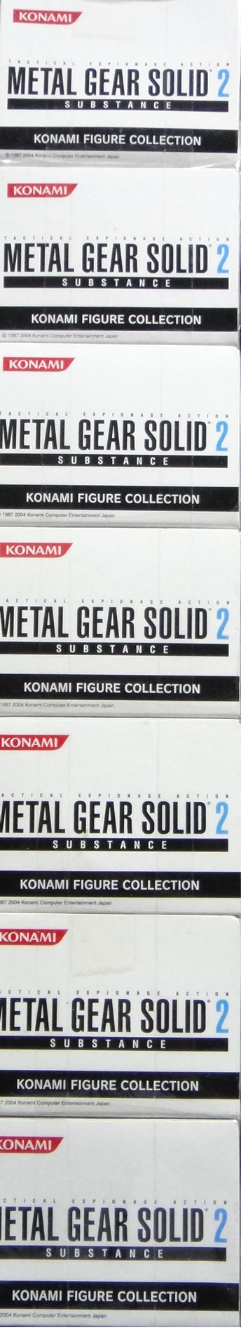 YAMATO KONAMI FIGURE COLLECTION TACTICAL ESPIONAGE ACTION METAL GEAR SOLID 2 SUBSTANCE SET EMMA EMMERICH VAMP IROQUOIS PLISKIN FATMAN FORTUNE NINJA SOLIDUS SNAKE 潛龍諜影 合金裝備2 盒蛋 (PA-0-34001) b32128241 Online