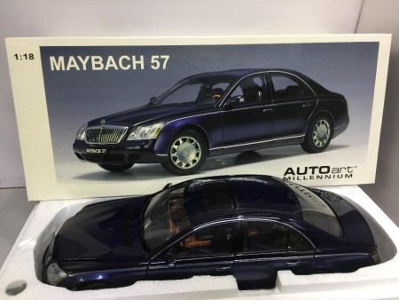 AUTOART 1 18 MAYBACH 57 SWB COTE D AZUR BLUE DARK (76157) (BUY) Fashion