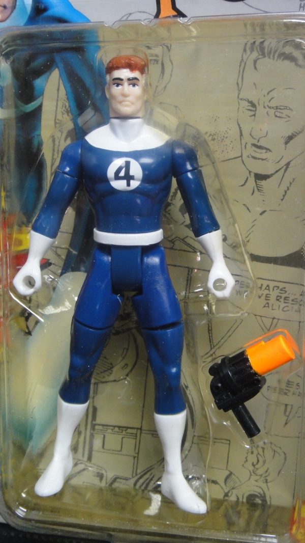 TOY BIZ 神奇4俠 神奇先生 MARVEL SUPER HEROES FANTASTIC FOUR 4 MR FANTASTIC ACTION FIGURE 48311 (BUY-SPK-倉) 1140198122 on Sale