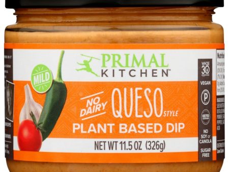 Primal Kitchen No Diary Queso Style Dip Mild - 11.5 oz Fashion