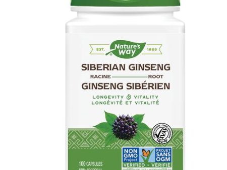 Nature s Way: Siberian Ginseng Root   100 capsules on Sale