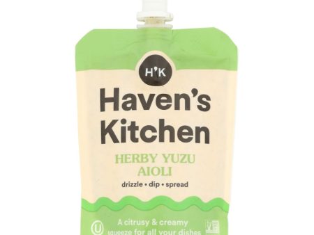 Haven s Kitchen Herby Yuzu Aioli - 7 oz Supply