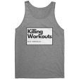 Killing Workouts Not Animals Unisex Tank Sale