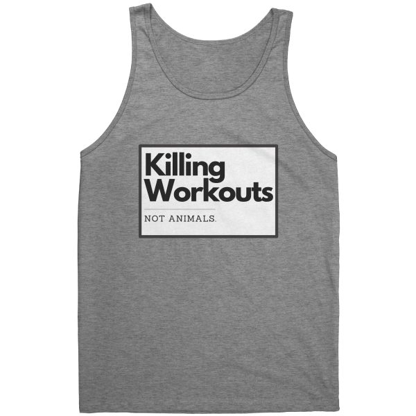 Killing Workouts Not Animals Unisex Tank Sale