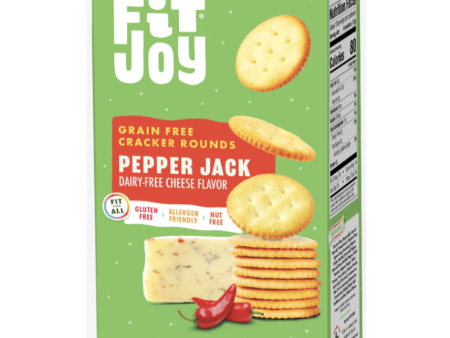 FitJoy Cracker Rounds Pepper Jack - 8 oz Fashion