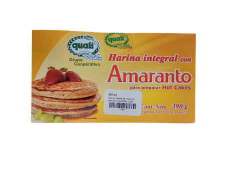 Harina integral de amaranto para hot cakes 390g - Quali on Sale