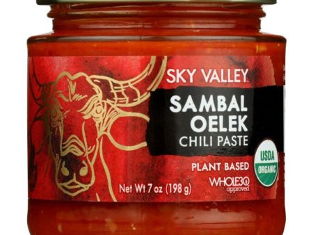 Sky Valley Sambal Oelek Chili Paste - 7 oz. Online Hot Sale