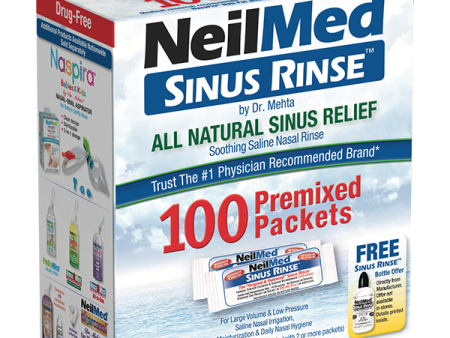 NeilMed: Sinus Rinse Refills 100 Packets Online Sale