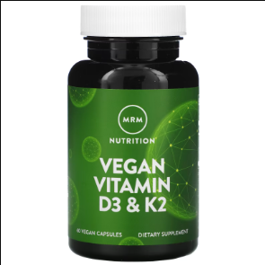 Vitamina D3 & k2 60 cápsulas - MRM Nutrition For Discount