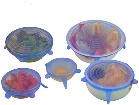 Silicone Mighty Lids Universal - 6 pcs. Online Sale