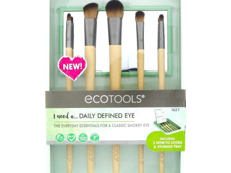 EcoTools Daily Defined Vegan Eye Brush & Storage Tray Kit Discount