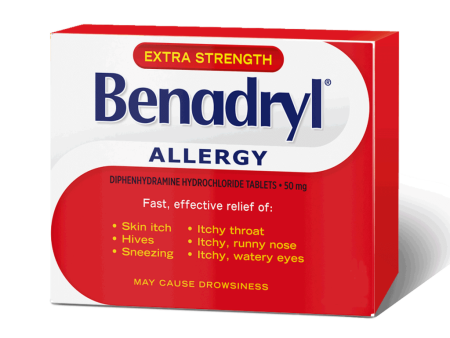 Benadryl: Extra Strength Allergy Caplets Cheap