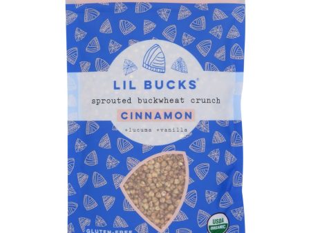 Lil Bucks Sprouted Buckwheat Crunch Cinnamon - 6 oz Cheap