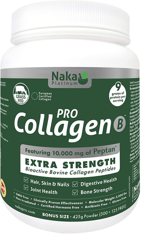 Naka: Collagen B (Bovine)- Unflavoured - 425 g Powder Online Sale