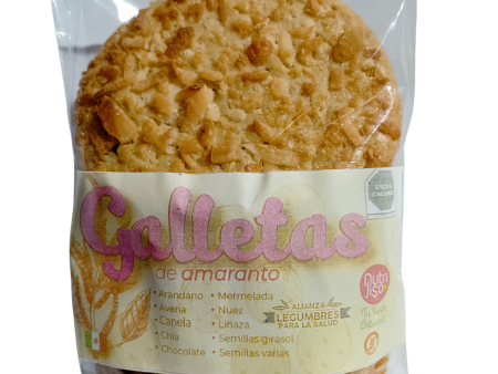 Galleta de amaranto surtida 4PZ -Nutrijiso Online