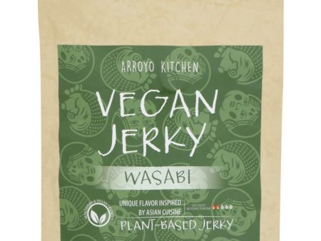 Arroyo Kitchen Vegan Jerky Wasabi - 3.5 oz Online Sale