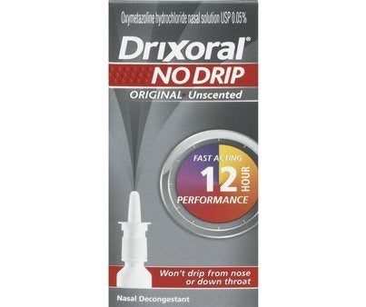 Drixoral: No Drip Original Unscented Nasal Decongestant Hot on Sale