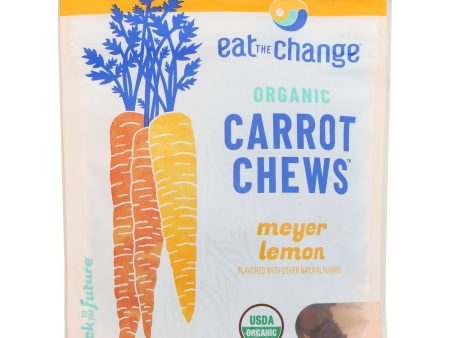 Eat The Change Organic Carrot Chews Meyer Lemon - 4.2 oz Fashion