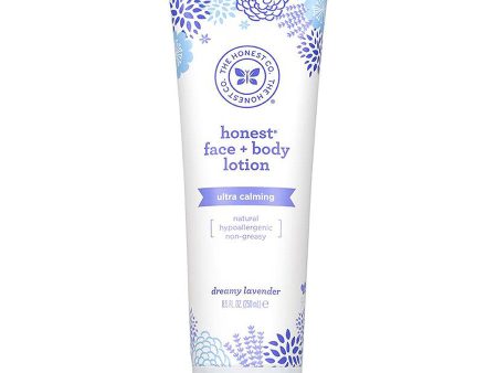 The Honest Company Face & Body Lotion Ultra Calming Dreamy Lavender 8.5 FL oz Hot on Sale